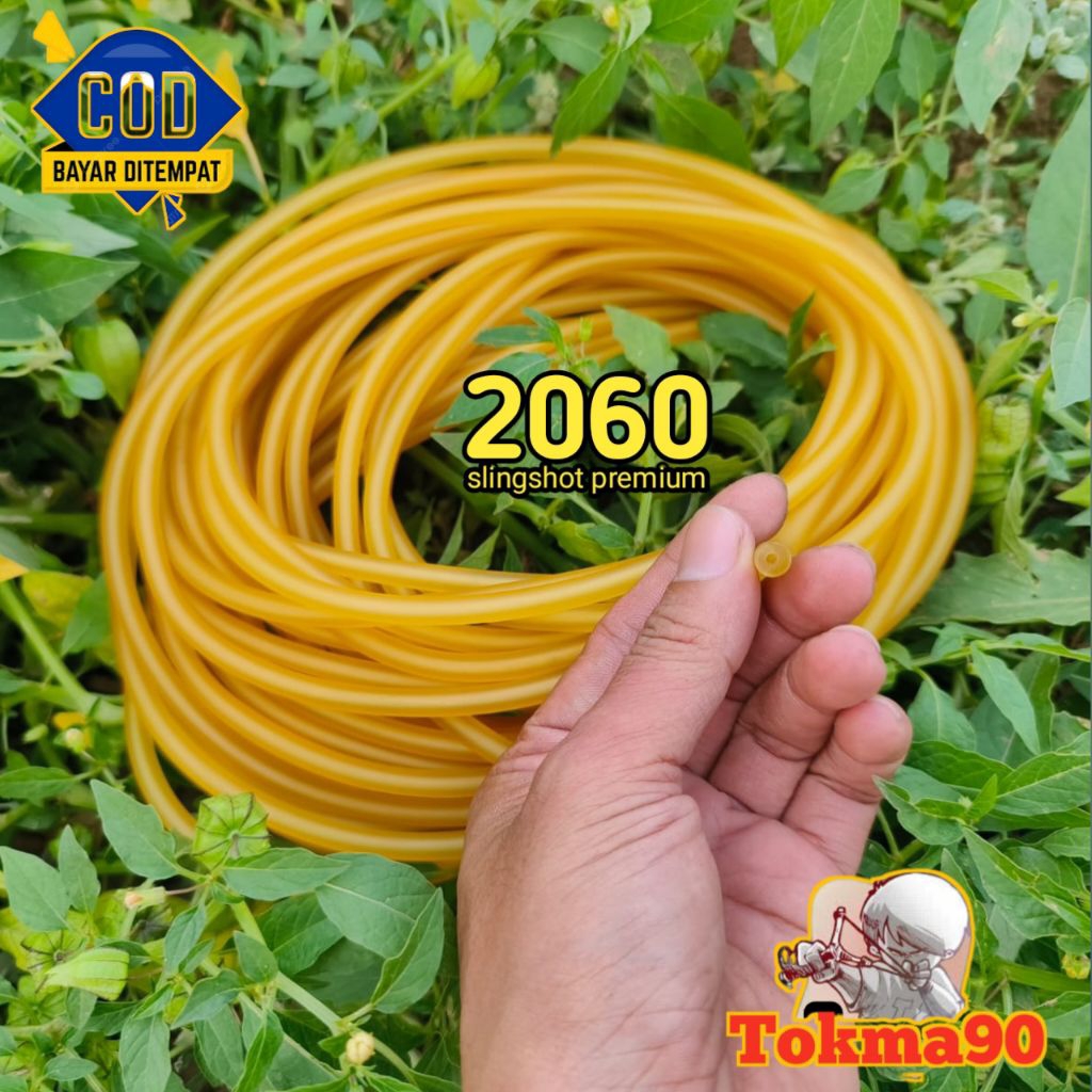 Karet Slingshot Ketapel Ikan Latex Rubber Tube 6 mm Best Quality 2060 Grade A