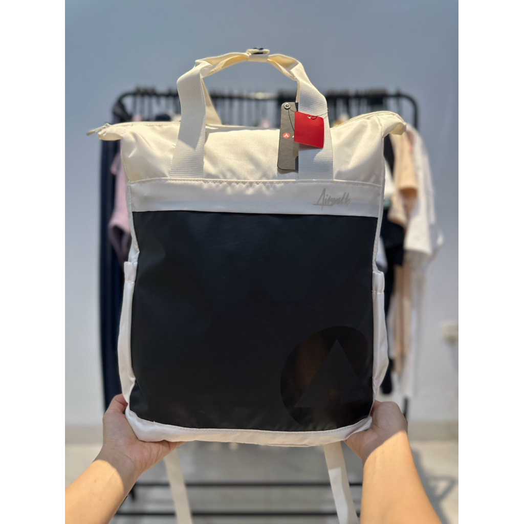 TAS RANSEL AIRWALK UNISEX CLEON BACKPACK AIWBP241209W WHITE ORIGINAL AIRWALK