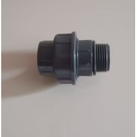 Watermur pvc kombinasi drat luar & dalam ukuran 1 inch.