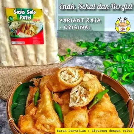 SOSIS SOLO PUTRI / SOSIS SOLO ALYA isi 10pcs - Lumpia Ayam Siap Goreng - DISASS JOGJA