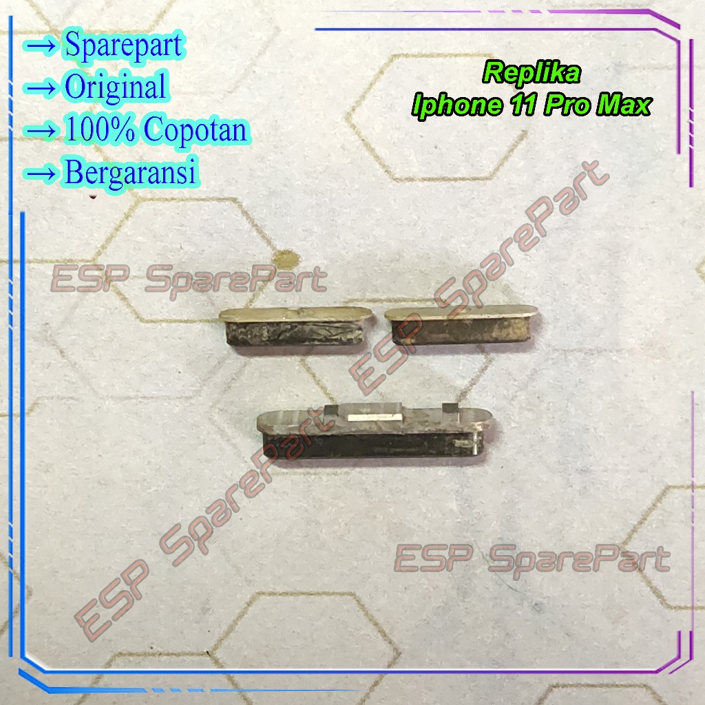 Fisik Luar Replika Iphone 11 Pro Max Tombol Power Dan Volume Copotan