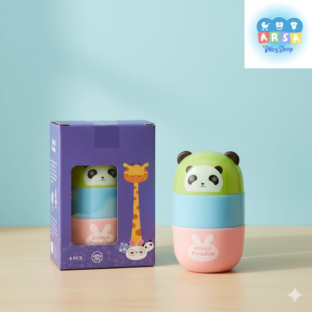 KDL 022-2 BOWL&SPOON SET 280ML X 4SET