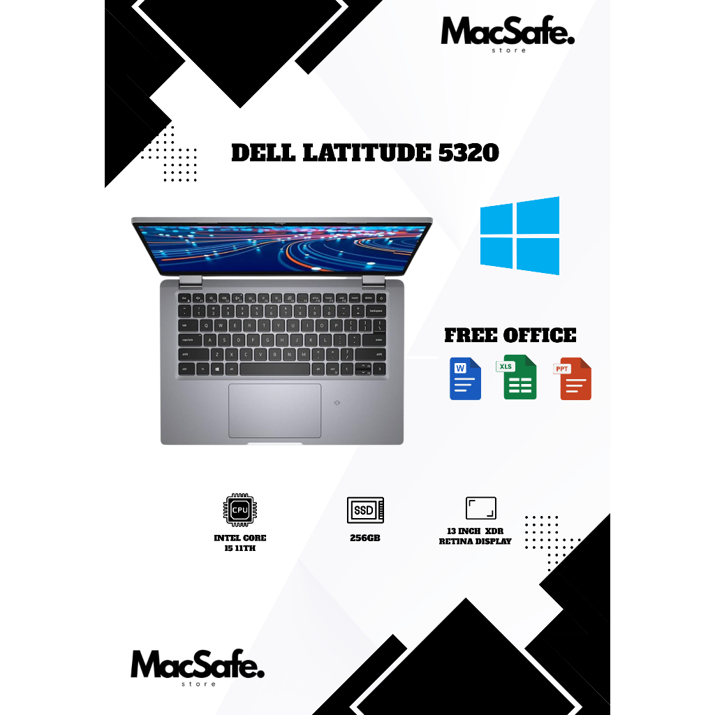 DELL LATITUDE 5320 i5 GEN 11 SECOND ORIGINAL