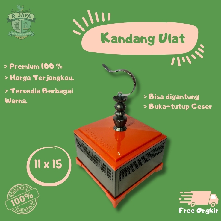 KANDANG ULAT ULET ELITE SONG KANDANG WADAH TEMPAT TERNAK  LARVA MAGGOT CACING JANGKRIK KOTAK
