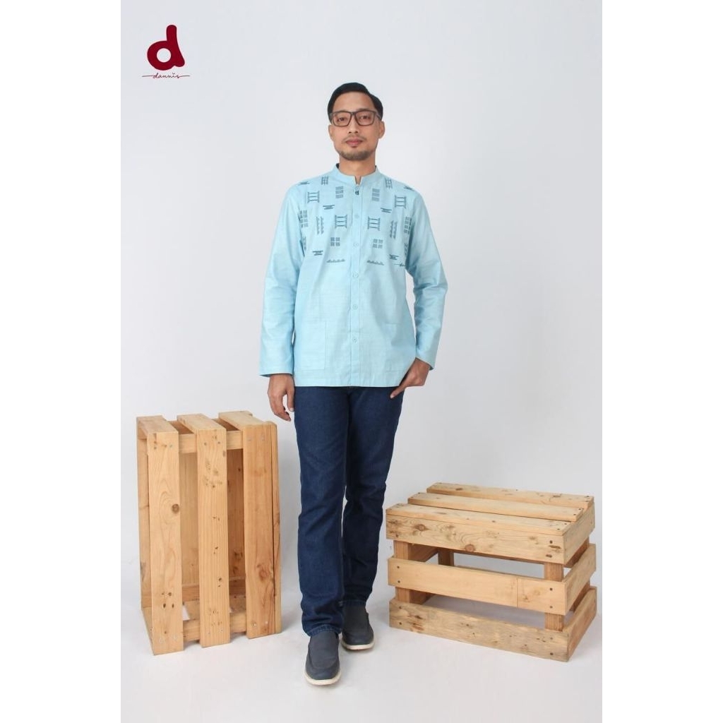 SIZE XS, S KOKO DANNIS 241103 BY RUMAH DANNIS WARNA SKY BLUE / SALE DANNIS / KOKO / KOKO DEWASA / TA