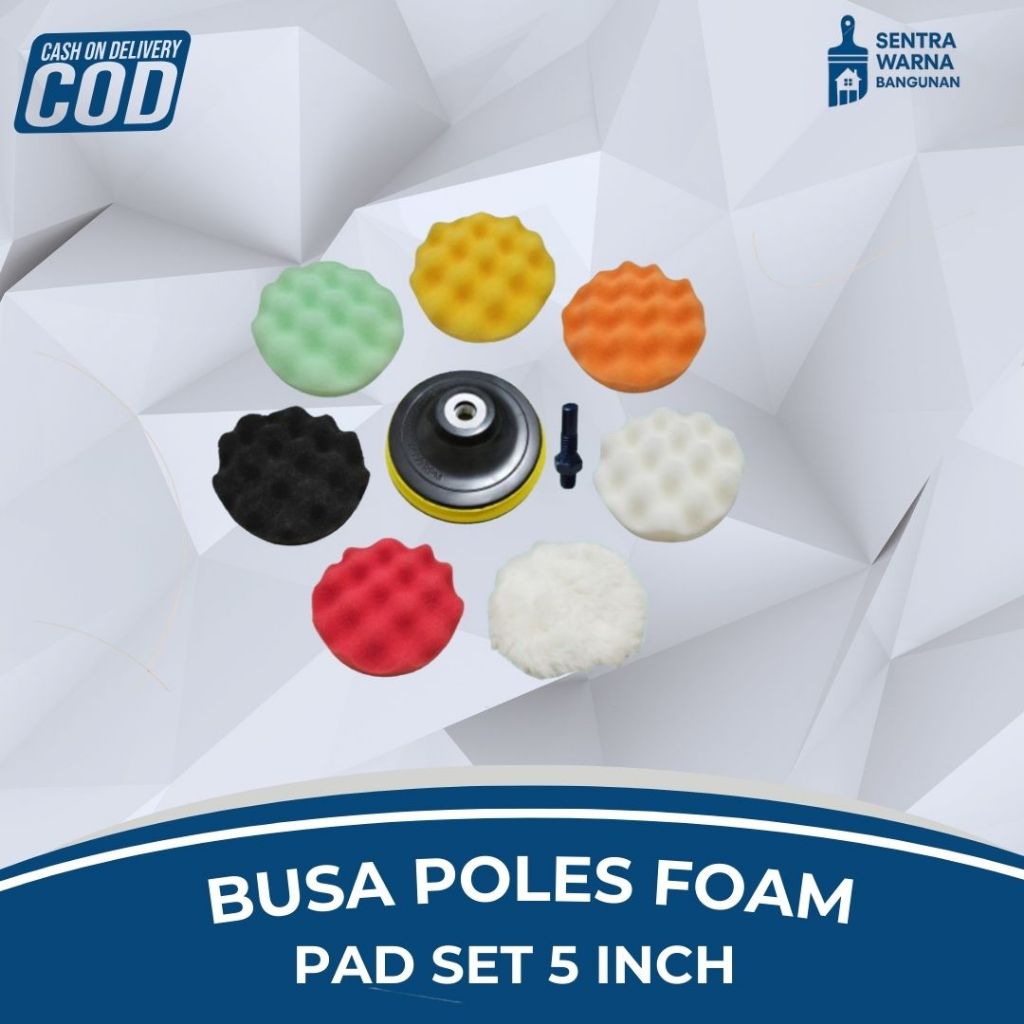Busa Poles Foam / Pad set 5 inch, 7 pcs