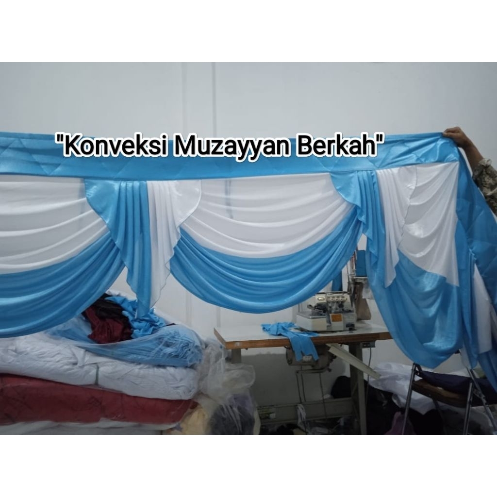 Rumbai tenda panjang 6 meter / rumbai tenda dekorasi / Rumbai tenda pesta / Rumbai tenda outdoor