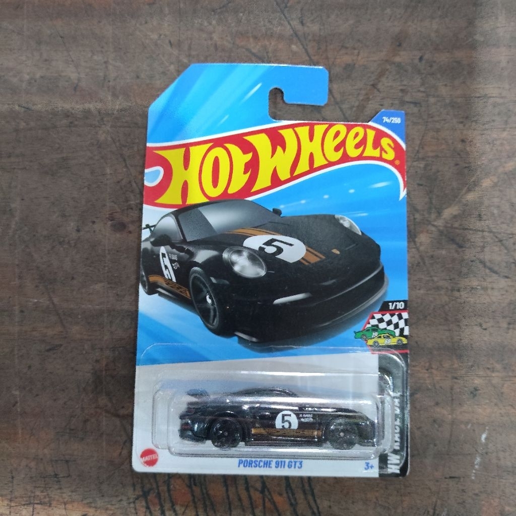 Hotwheels Porsche 911 GT3 Hitam