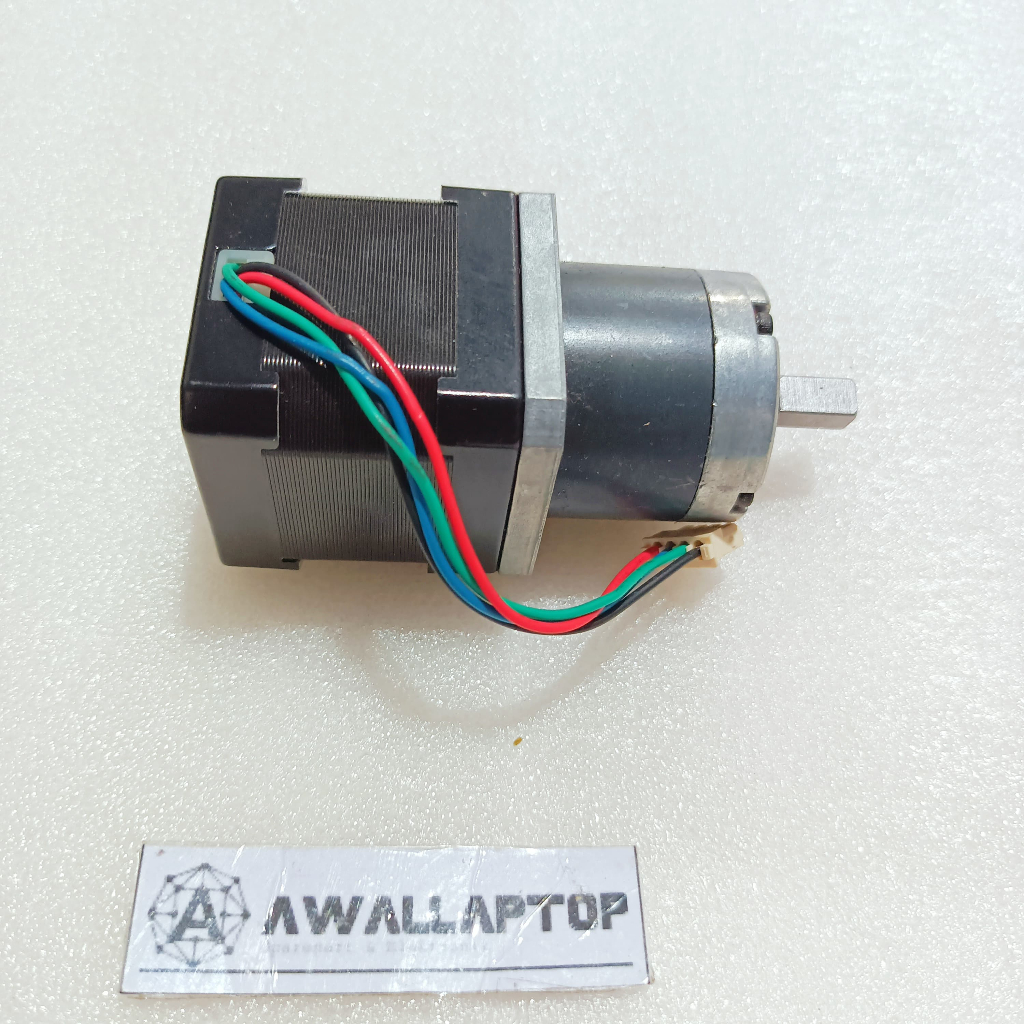 motor stepper nema 17 42 gearbox reduction gear 1:27 2 fase