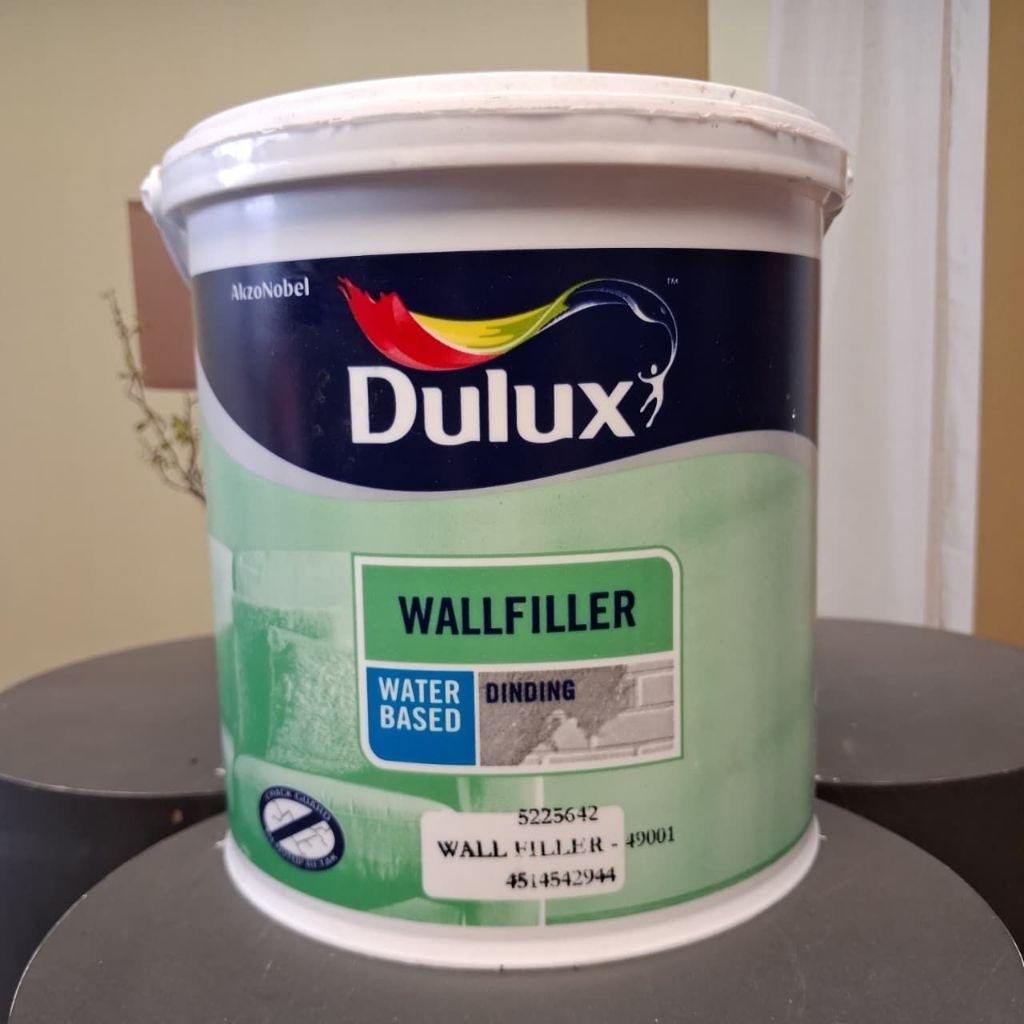 DULUX WALLFILLER 3.5KG/DEMPUL TEMBOK INTERIOR/DEMPUL TEMBOK PRAKTIS