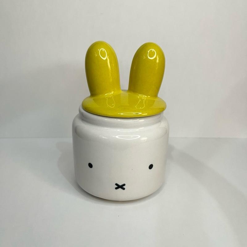 (TEMPAT BUMBU MIFFY KERAMIK) TEMPAT BUMBU KERAMIK EMOJI MIFFY LUCU