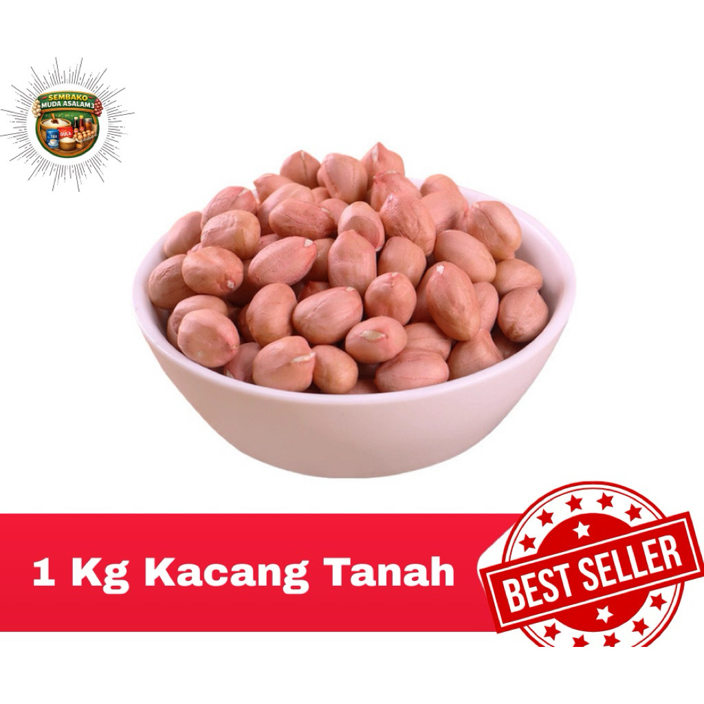 Kacang Tanah 1 Kg / Kacang Tanah Mentah