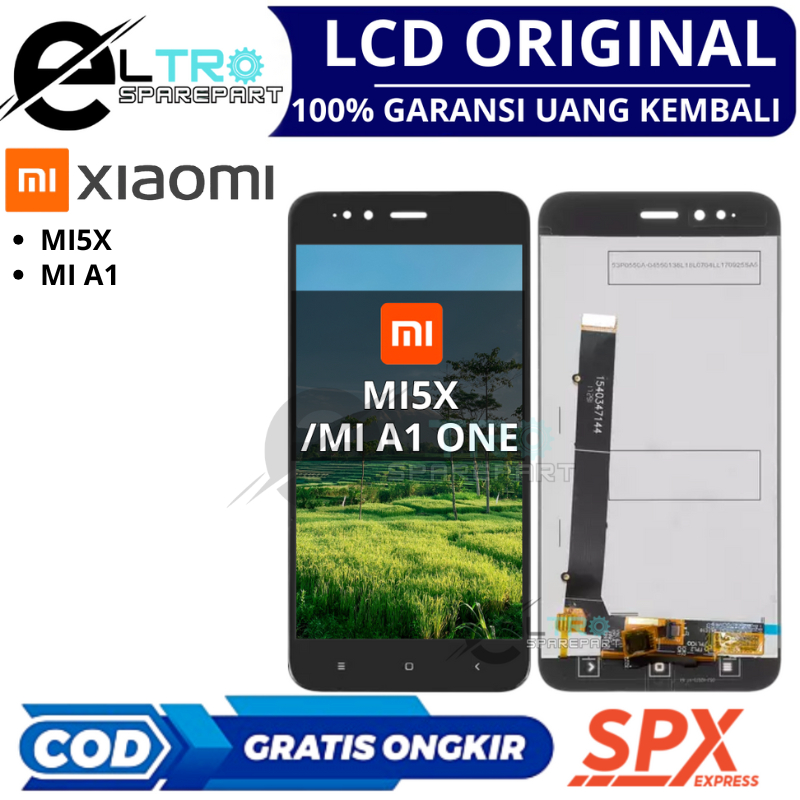 LCD XIAOMI MI A1 /MI5X / MI A1 - ORIGINAL FULSET TOUCHSCREEN
