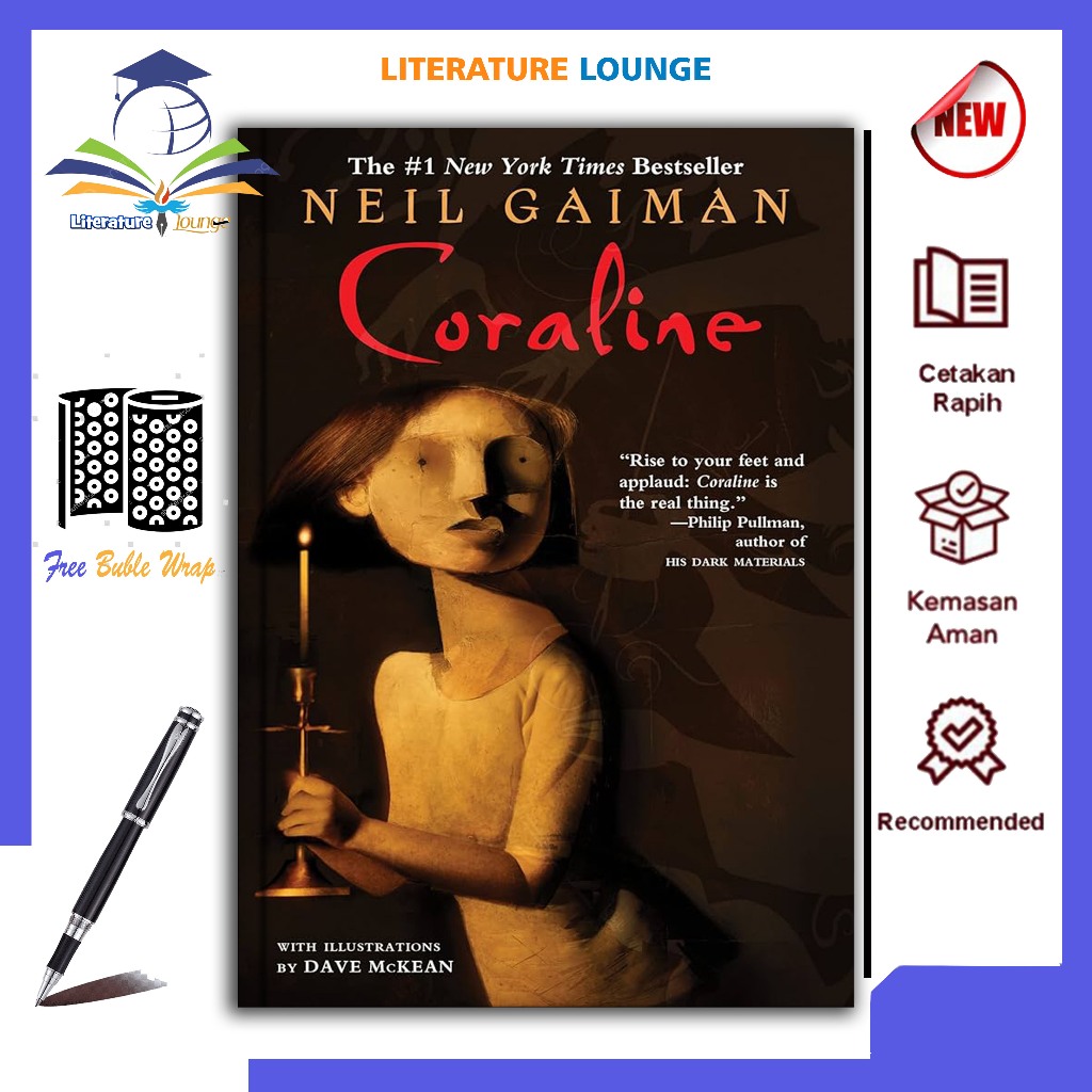 Coraline by Neil Gaiman - (English)