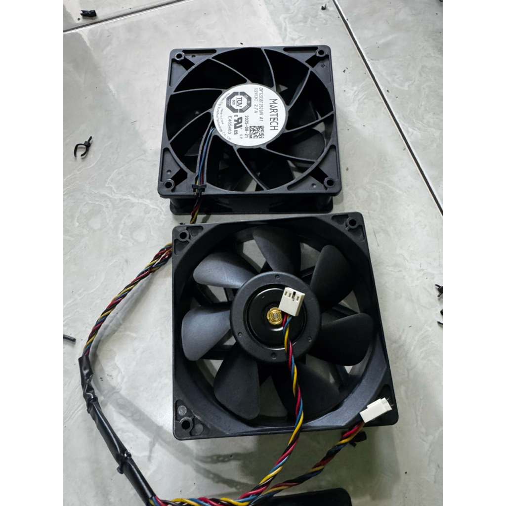 kipas / fan antminer s19k pro ori copotan (baru)
