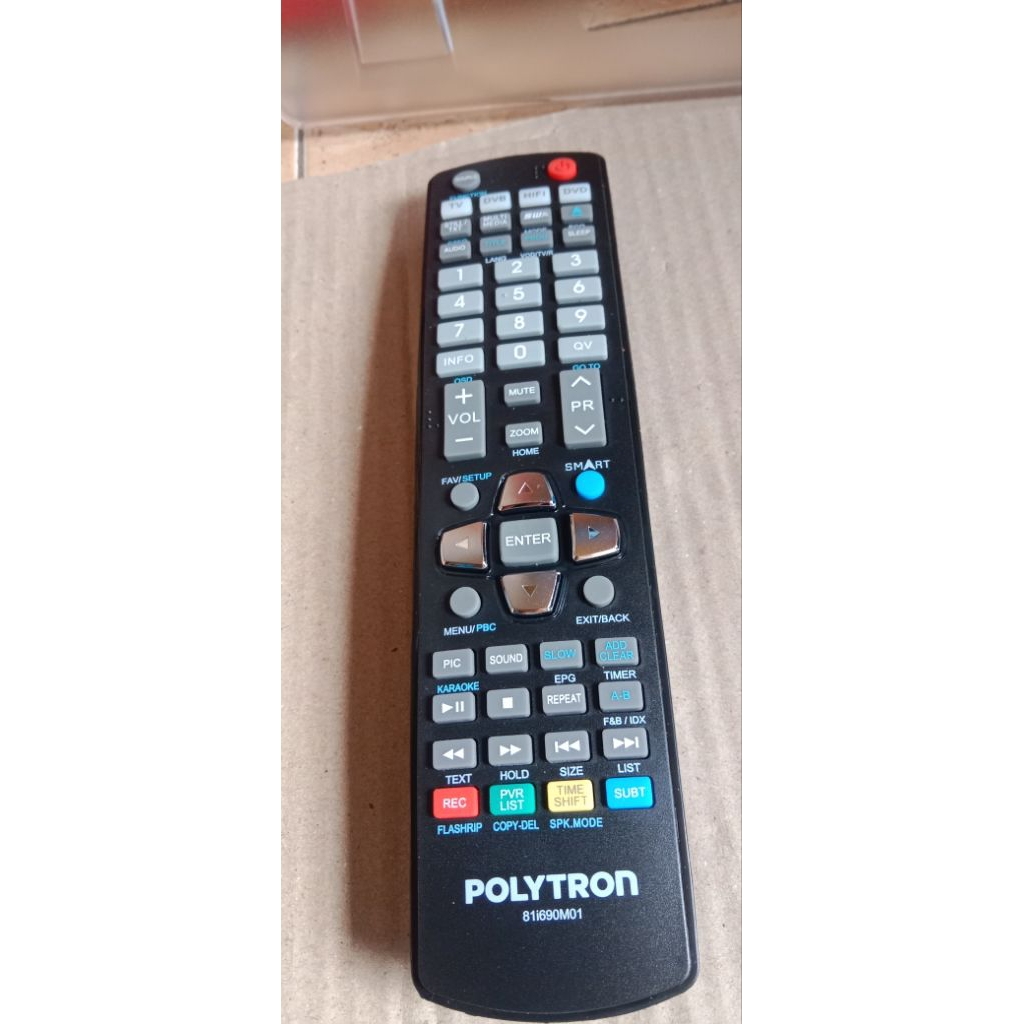 Remote Led tv polytron universal Original