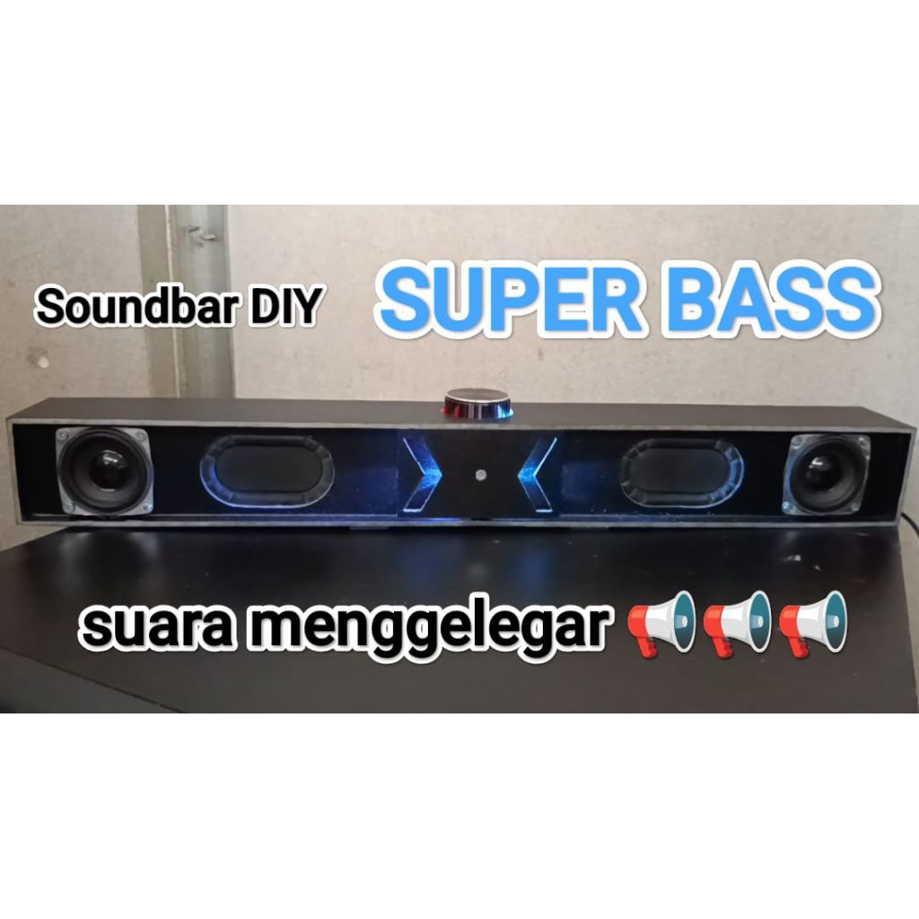 Soundbar bluetooth rakitan DIY super bass