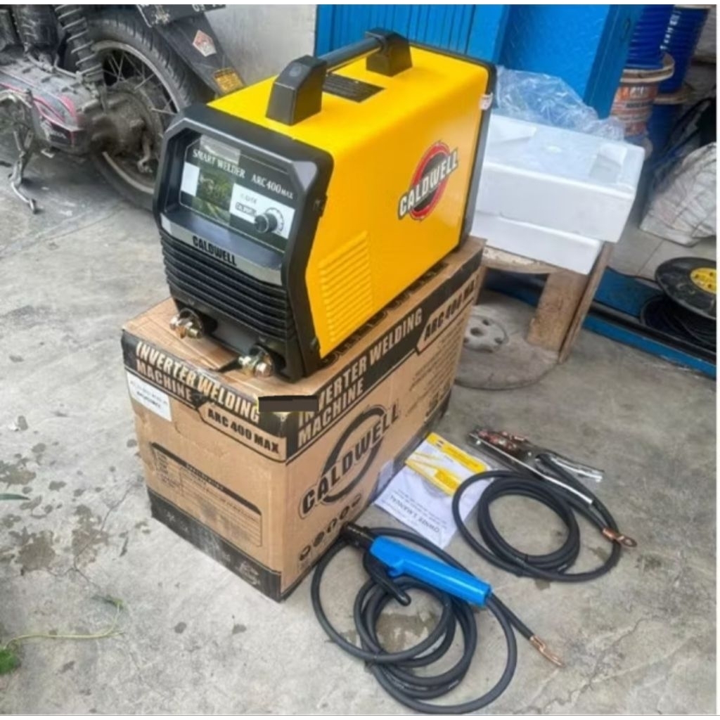 Mesin Las Listrik 3 Phase 400A Mesin Trafo Las Inverter Caldwell ARC 400 Max