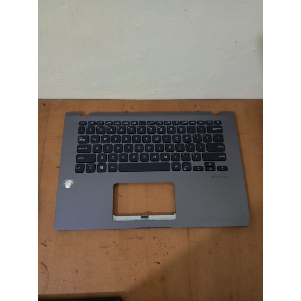 frame keyboard rusak laptop Asus x409