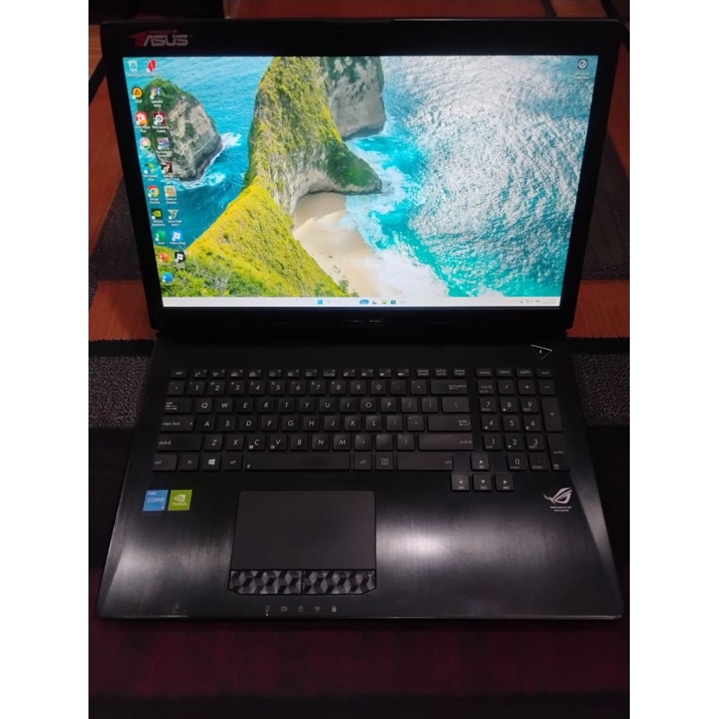 LAPTOP ASUS ROG 17 FHD i7 SSD VGA NVIDIA GTX