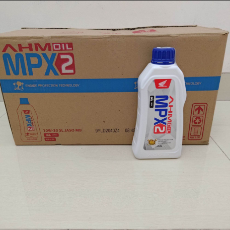Oli Motor Honda MPX2 800ML SAE 10W-30 Matic Original 24 BOTOL - 1 DUS