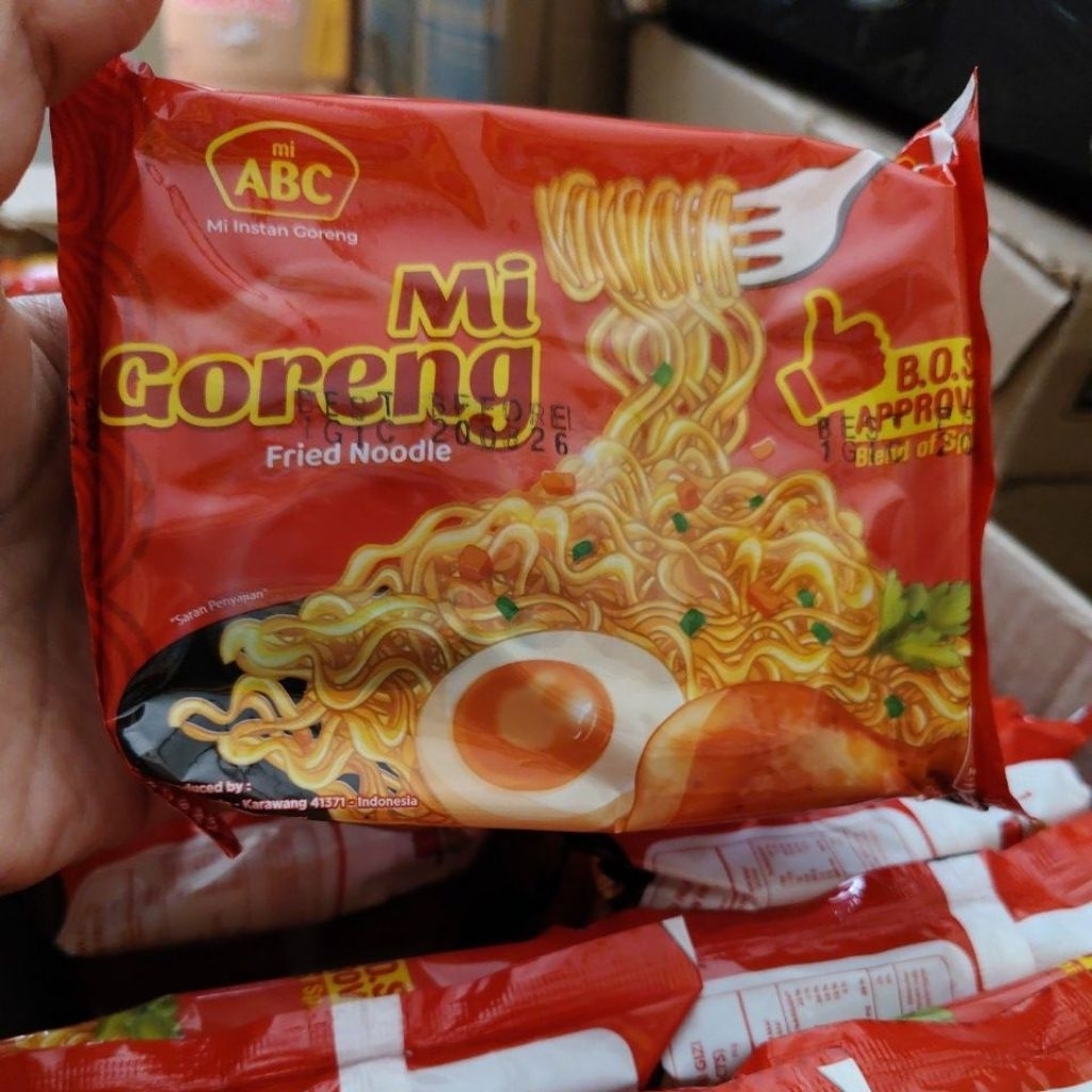[Ready Stock] Mie Instan Goreng ABC 1 Dus 40pcs 70gr