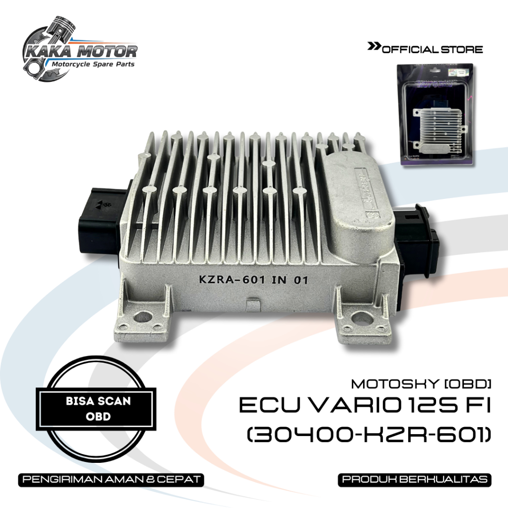 ECU VARIO 125 FI 30400-KZR-601 MOTOSKY - ECCU ECU ECM VARIO 125 OLD VARIO LAMA 2012-2015 KZR NON ISS