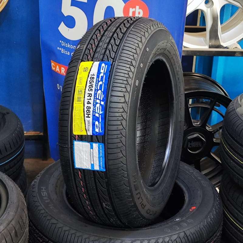 BAN ACCELERA TUBLES ACCELERA ECO PLUSH UKURAN 185 65 R14 BAN MOBIL SIGRA AGYA