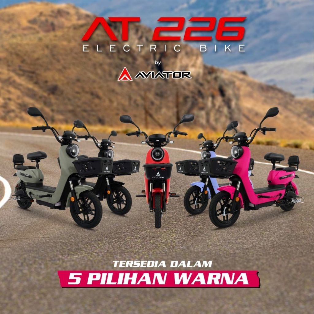 SEPEDA LISTRIK AVIATOR AT226