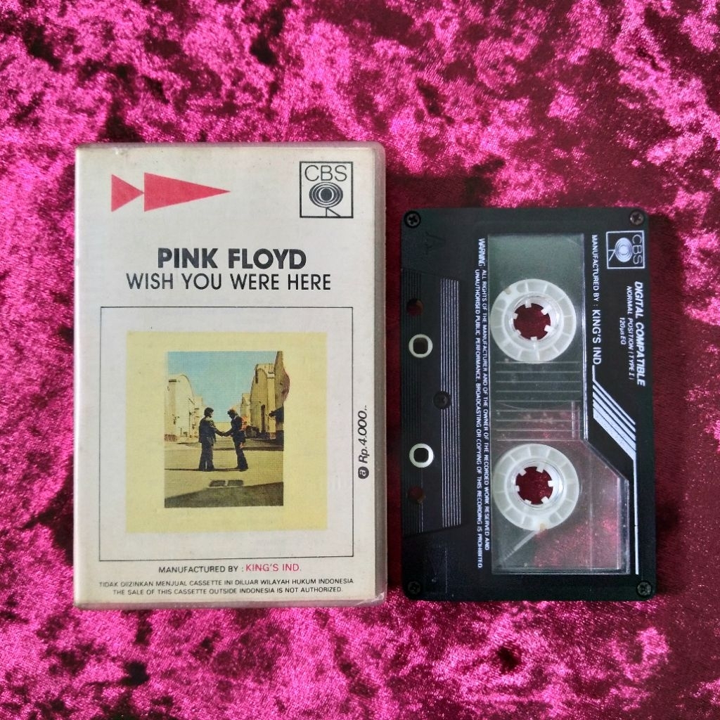 Kaset Pink Floyd - Wish You Were Here