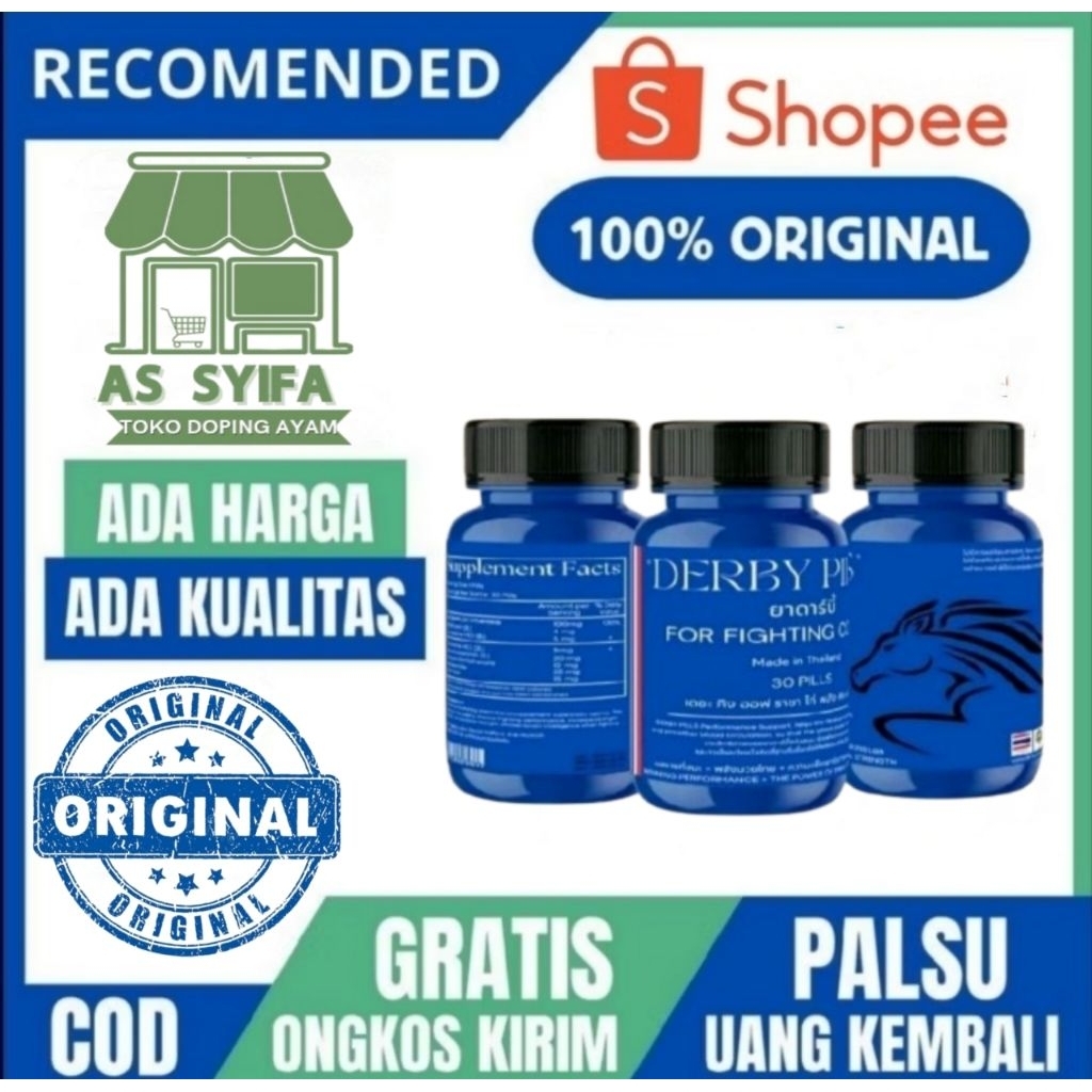 Vitamin Ayam Aduan Derby Pills  Bangkok By Thailand