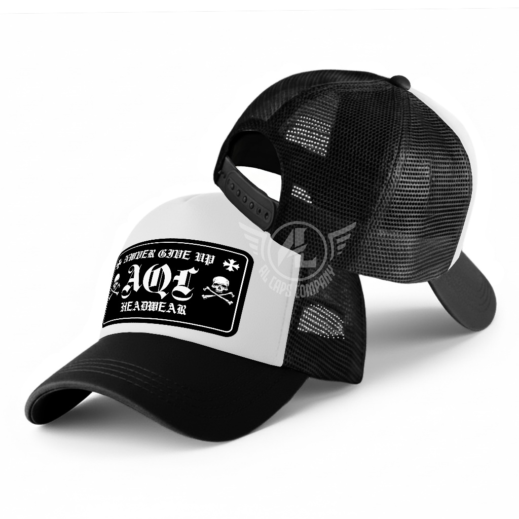 TOPI JARING PRIA DAN WANITA | TRUCKER SCREEN PRINTING DTF CHROME HEARTS