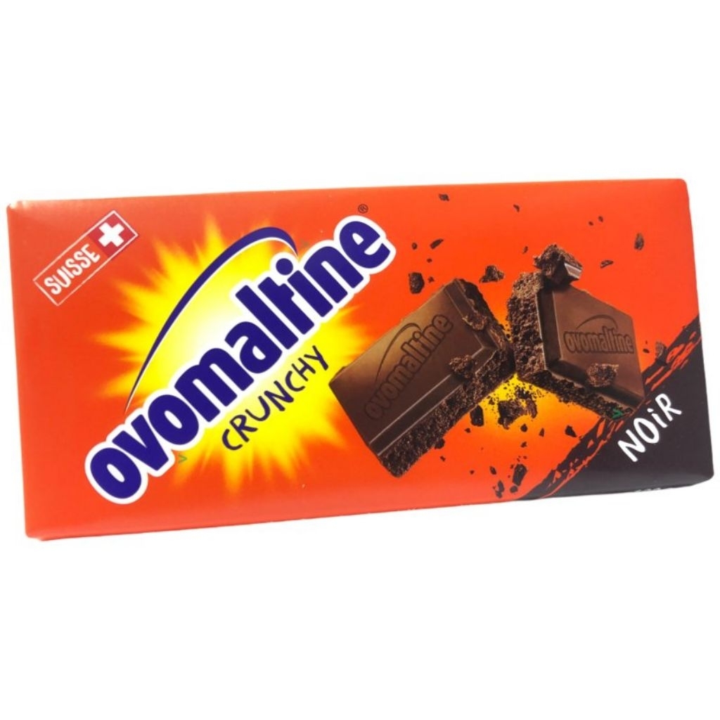 Ovomaltine Crunchy noir chocolate coklat