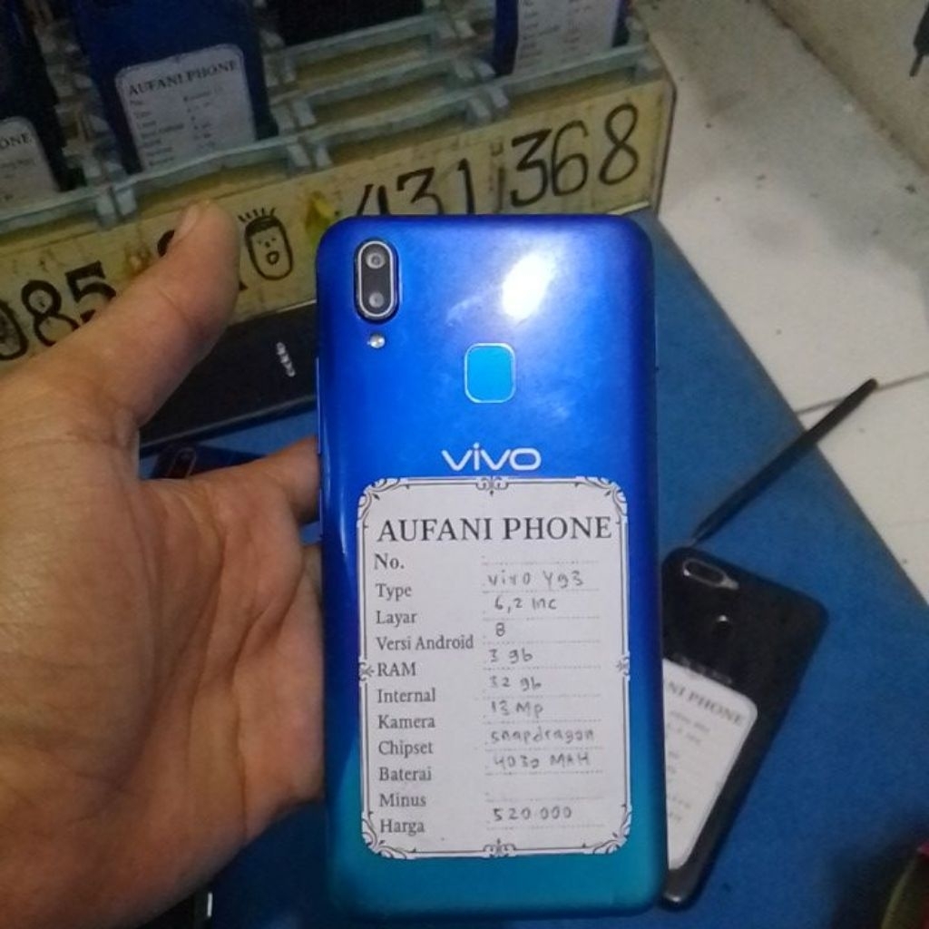 Vivo y93 ram 3/32