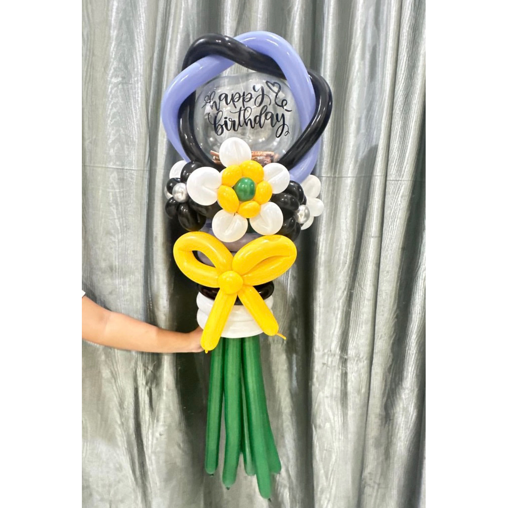 Buket Uang/ Buket Balon isi uang/ buket bunga balon / bunga balon / bunga balon medan / bunga tulip 