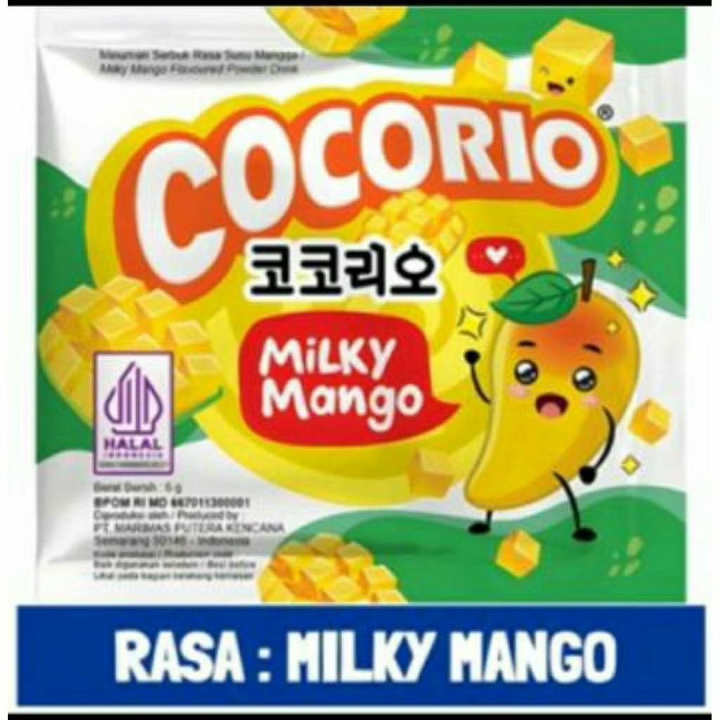 Cocorio Renceng termurah milky mango