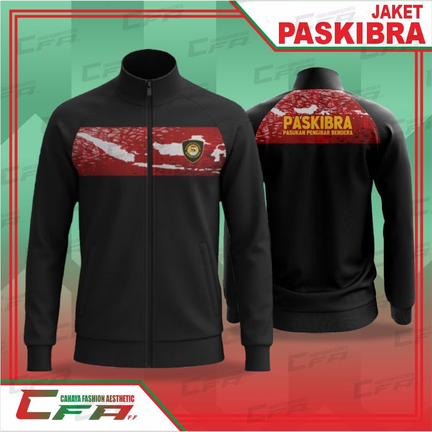 CFA JAKET TRACKTOP PASKIBRA JAKET OLAHRAGA PASKIBRA BAHAN DIADORA PREMIUM