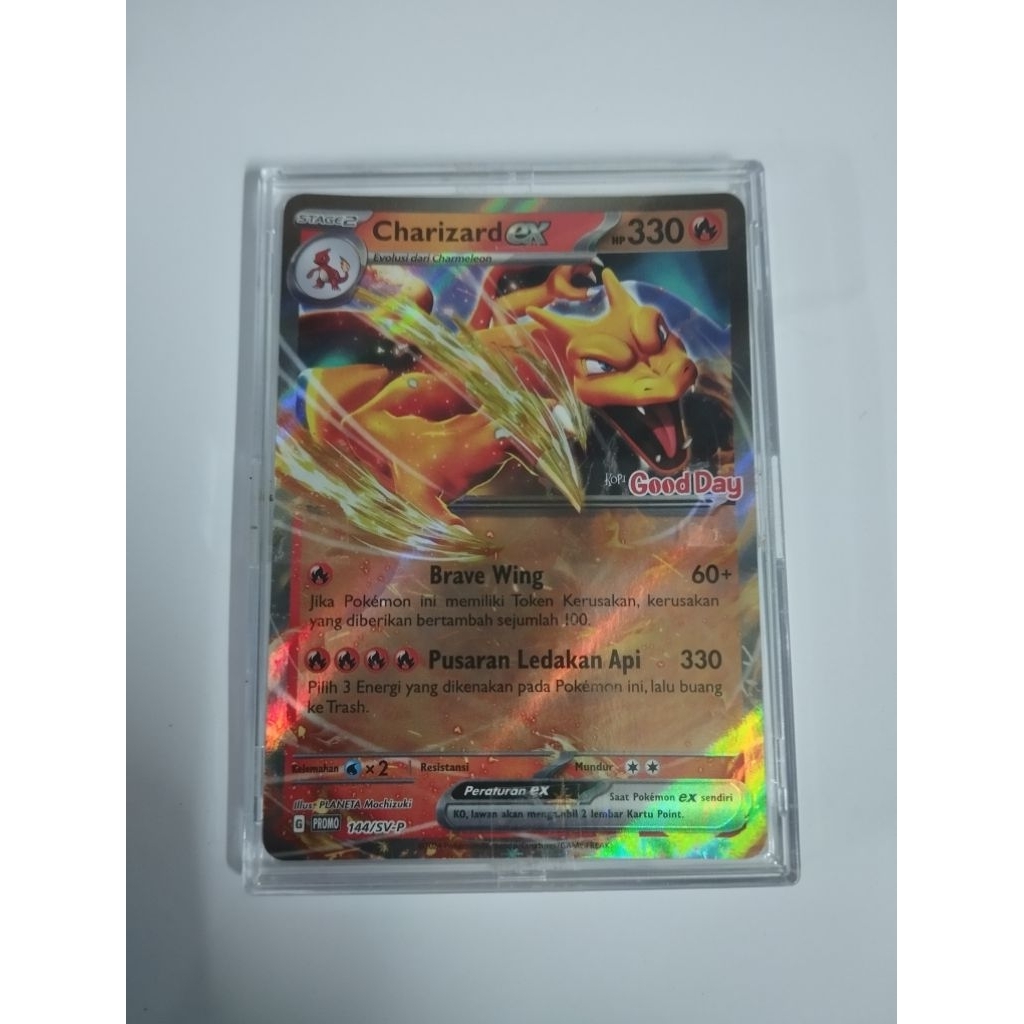 Kartu Pokemon Charizard Promo Good Day TCG Indonesia
