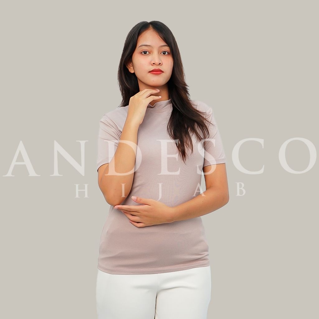 Manset Baju Lengan Pendek Kaos Rayon Premium