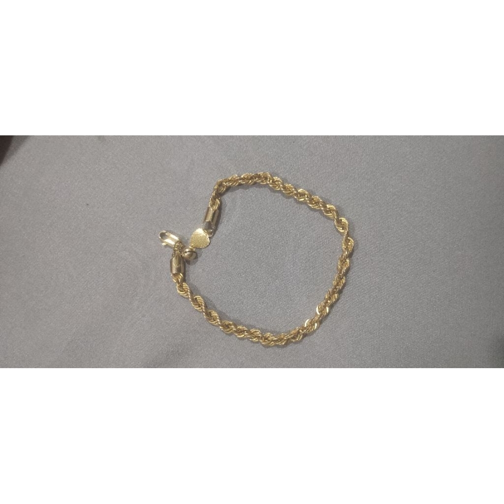 Gelang emas tambang 16k