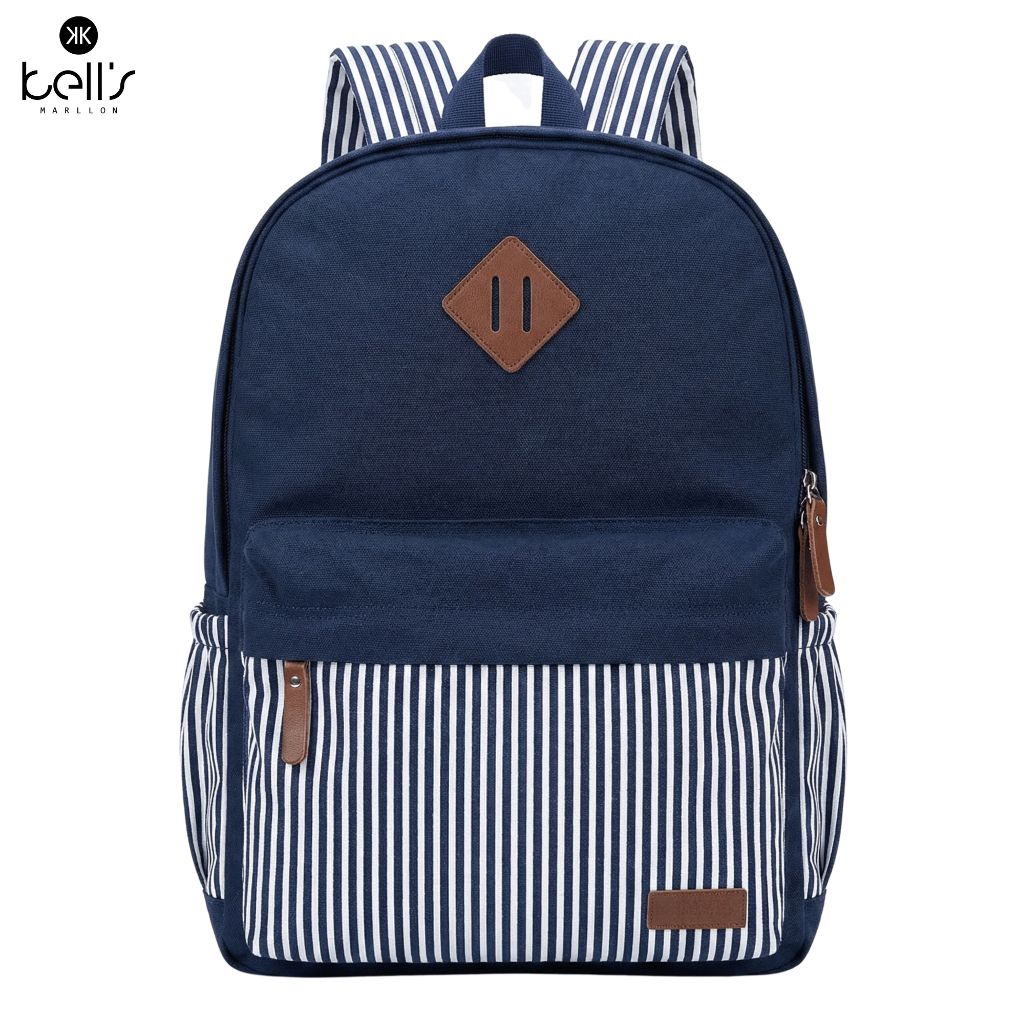Alesha Backpack – Tas Ransel Wanita Kanvas