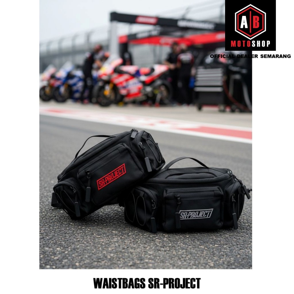 waistbag SR-PROJECT NV Black Edition waterproof