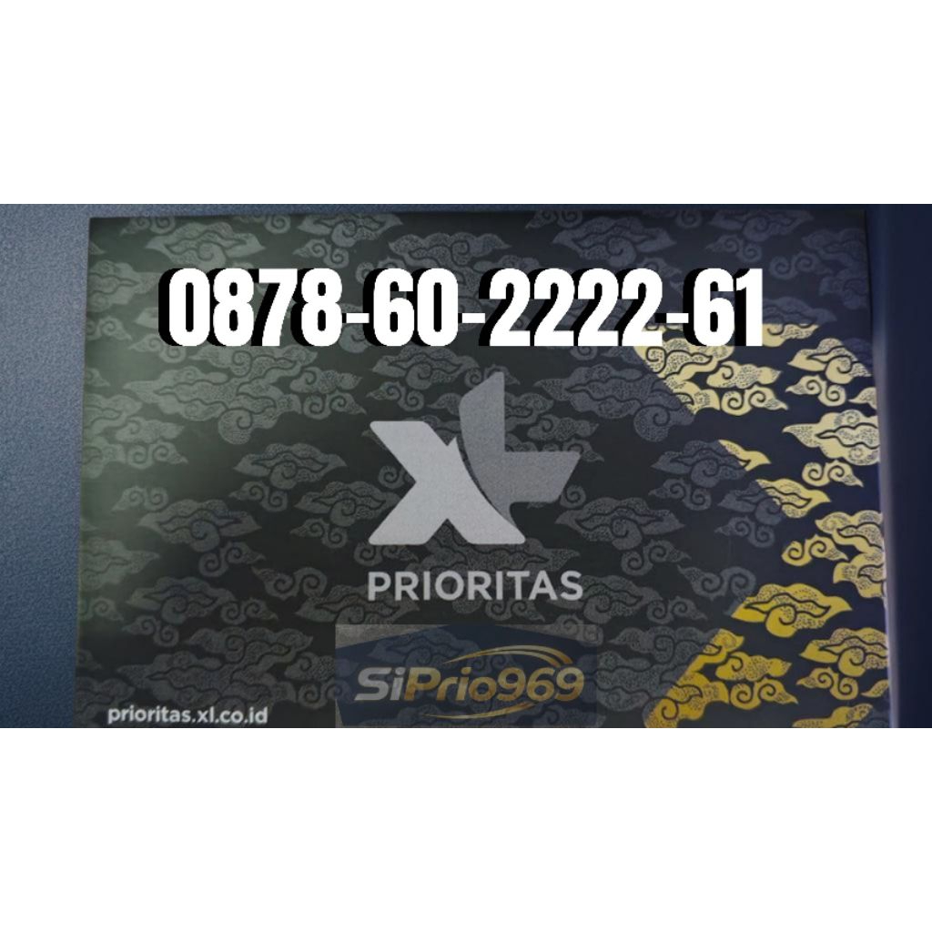 NO CANTIK XL PRIORITAS bisa di isi kuota.