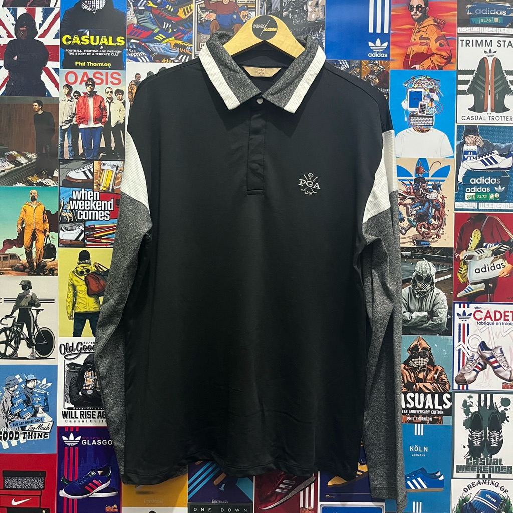 Long Sleeve / Polo Shirt / Rugby Shirt / Vintage / Second / PGA