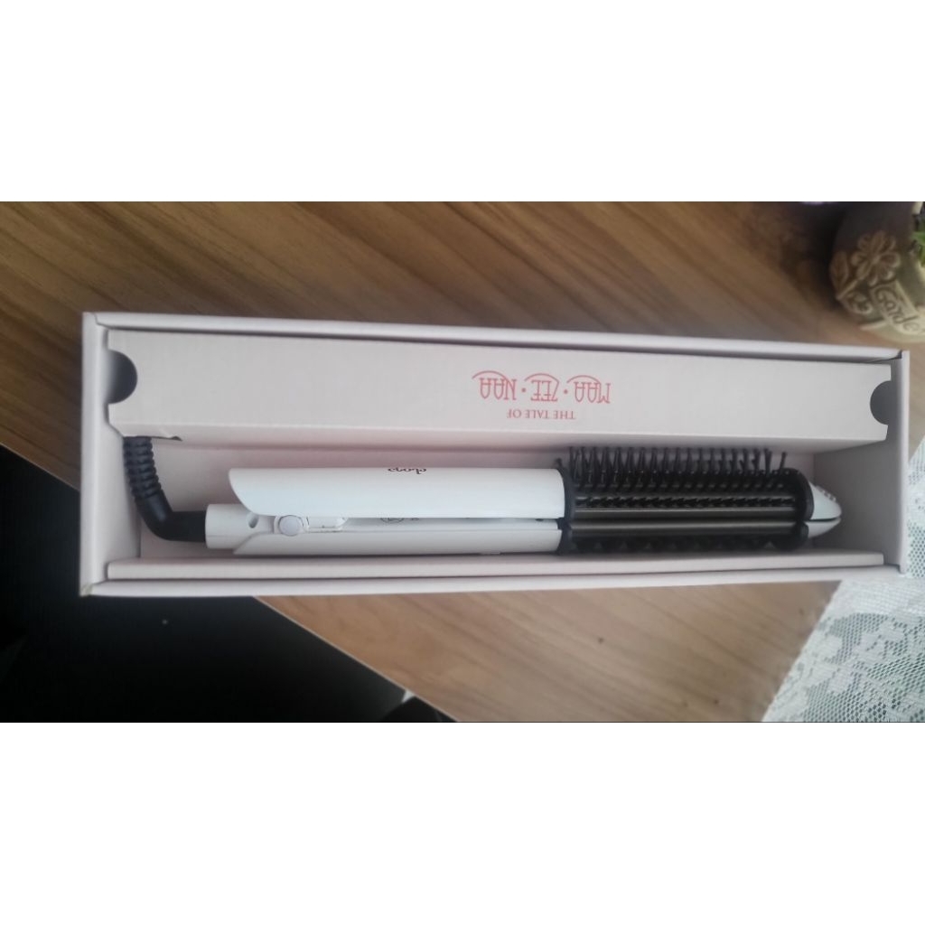 Elona Catokan Rambut - Lurus Curly