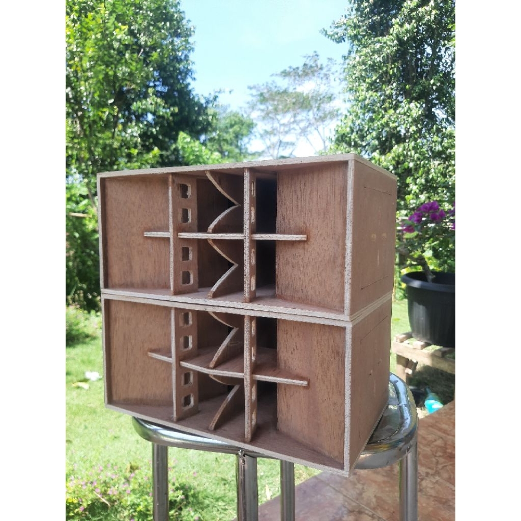 Box CLA 3 Inch Double | Box Speaker 3 In Meranti