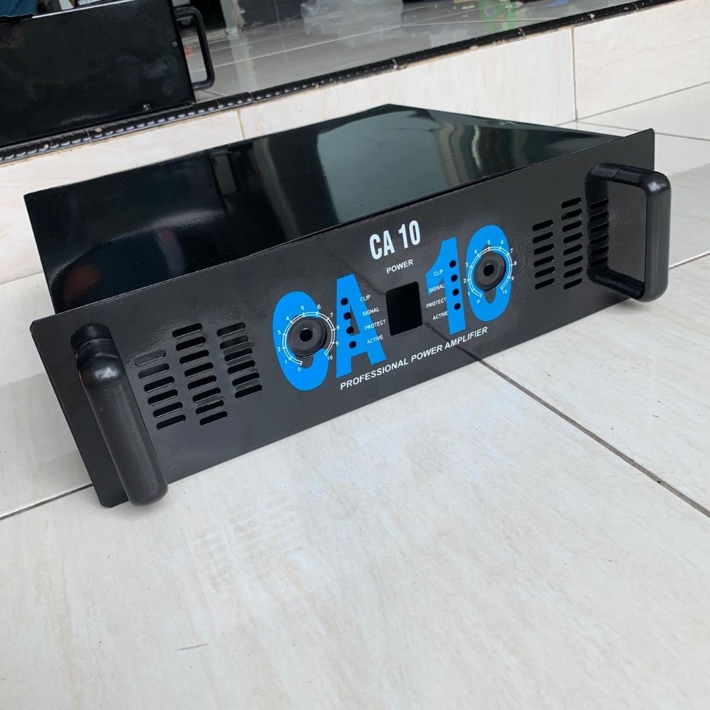 Box Power Amplifier CA 10 Mini - Desain Kompak, Kapasitas 10A, Bahan Tebal