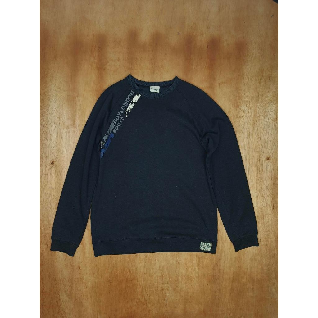 [E1] - Sweater Boy London - Sweater - Warna Hitam