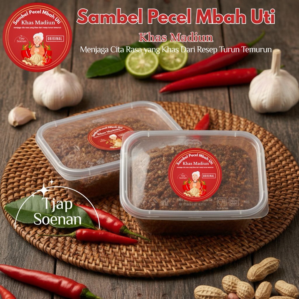 Sambel pecel khas madiun /sambel kacang / sambel pecel madiun