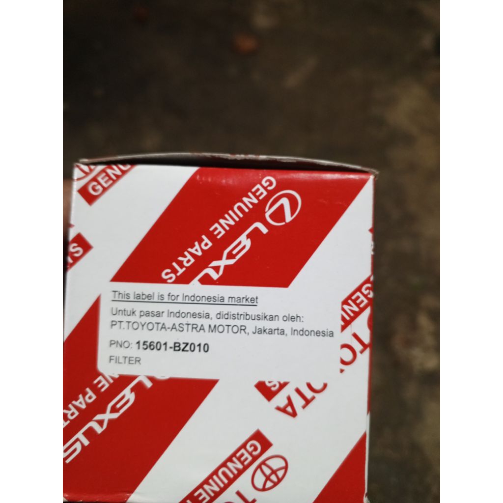 Filter Oli 15601-BZ010